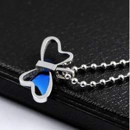 Graceful Exquisite Butterfly Titanium Necklace Pendant