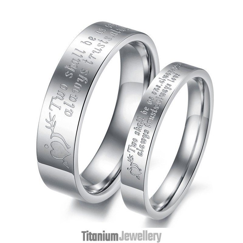 Reliable Quality Titanium Ring For Lovers Reliable Quality Titanium Ring For Lovers