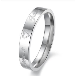 Dependable Performance Sweetheart Titanium Ring For Lovers
