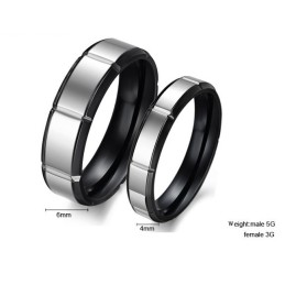 The Queen Of Quality Retro Titanium Ring For Lovers