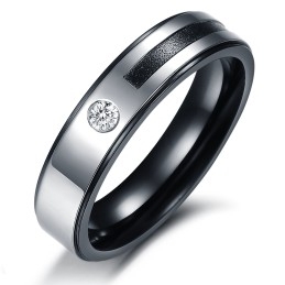 The Queen Of Quality Concise Titanium Ring For Lovers