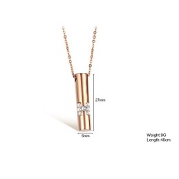 Wide Varieties Female Titanium Necklace