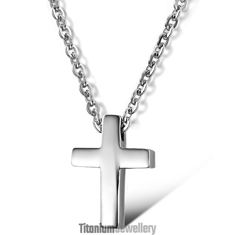 Quality And Quantity Assured Female Cross Titanium Necklace Quality And Quantity Assured Female Cross Titanium Necklace