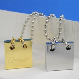 New Style Couple Titanium Pendant And Necklace (One Pair)