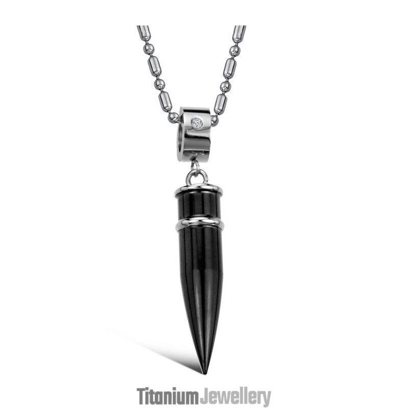 Superior Quality Black Titanium Necklace Superior Quality Black Titanium Necklace