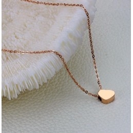 World-Wide Renown Sweetheart Titanium Necklace