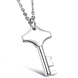 Excellent Quality Key Titanium Necklace