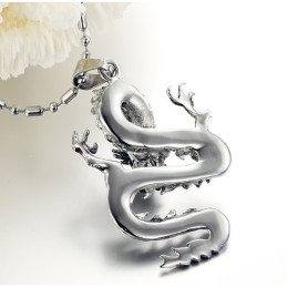 High Quality Male Kirin Titanium Necklace