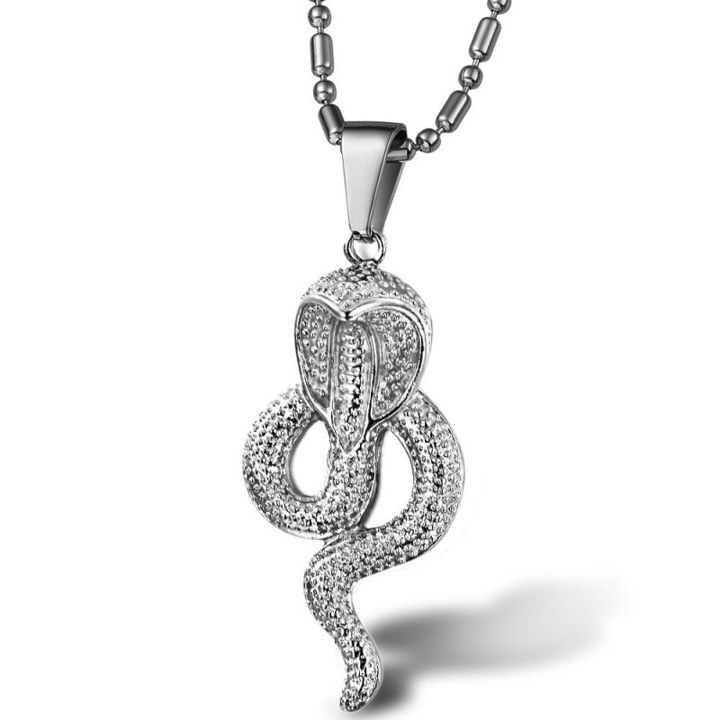 Complete In Specifications Cobral Titanium Necklace