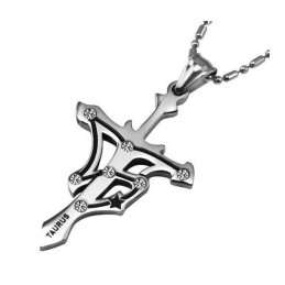 Stable Quality Taurus Titanium Necklace