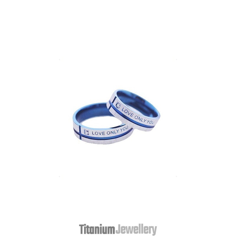 Love Only You Titanium Couples Right Ring Love Only You Titanium Couples Right Ring