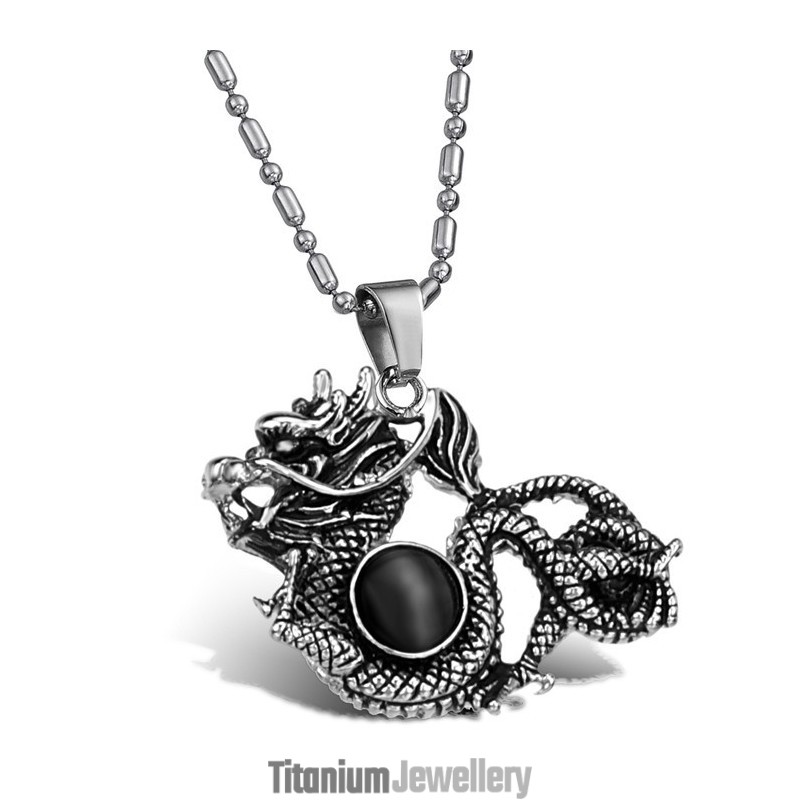 Well-Known For Its Fine Quality Male Titanium Necklace With Beads Well-Known For Its Fine Quality Male Titanium Necklace With Beads