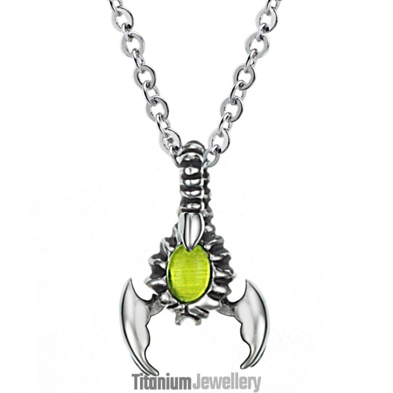 World-Wide Renown Male Titanium Necklace