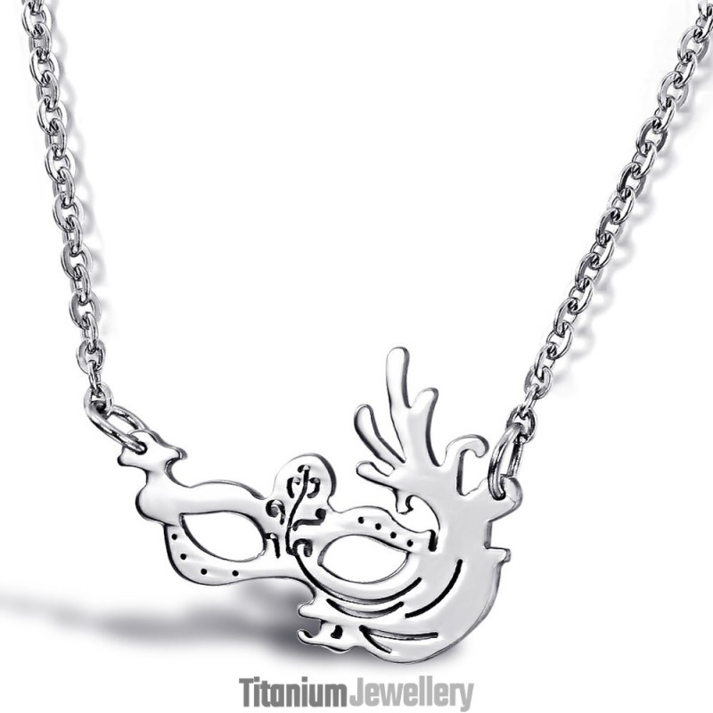 Dependable Performance Female Odd-Shaped Titanium Necklace Dependable Performance Female Odd-Shaped Titanium Necklace