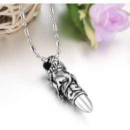 The King Of Quantity Male Kirin Titanium Necklace