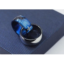 Super Cool Men's Titanium Rings Pendant And Necklace