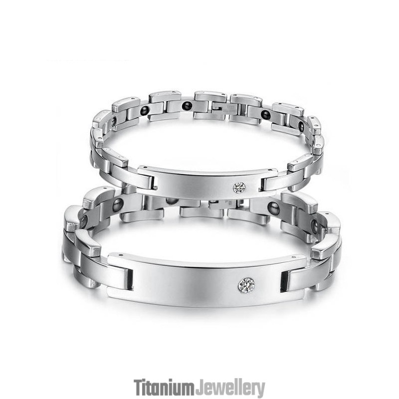 Wide Varieties Health Titanium Bracelet For Lovers