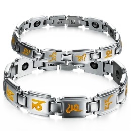 Excellent Quality Health Titanium Bracelet For Lovers