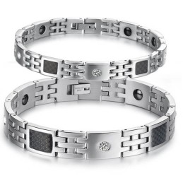 Stable Quality Health Titanium Bracelet For Lovers