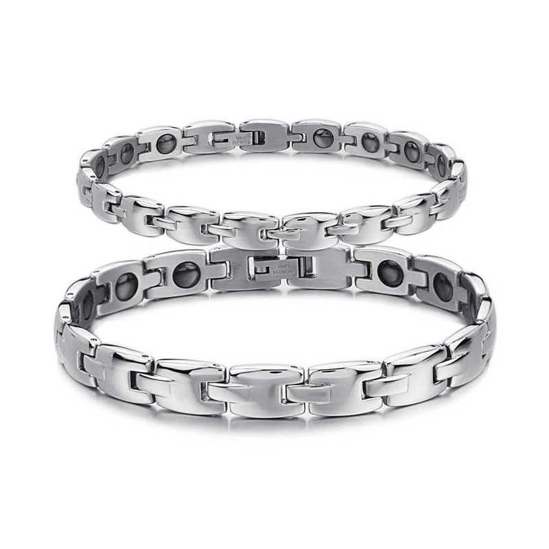 Well-Known For Its Fine Quality Health Titanium Lodestone Bracelet For Lovers