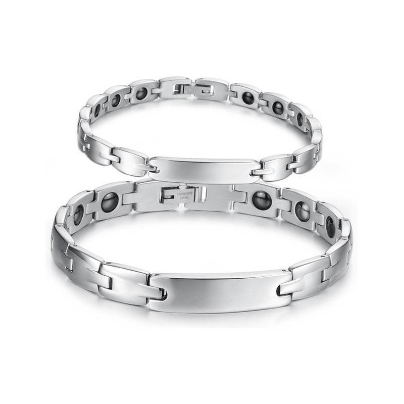 Selling Well All Over The World Health Titanium Lodestone Bracelet For Lovers