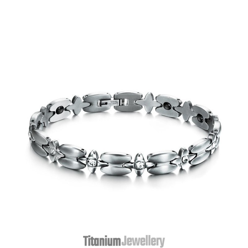 High Quality Titanium Lodestone Bracelet