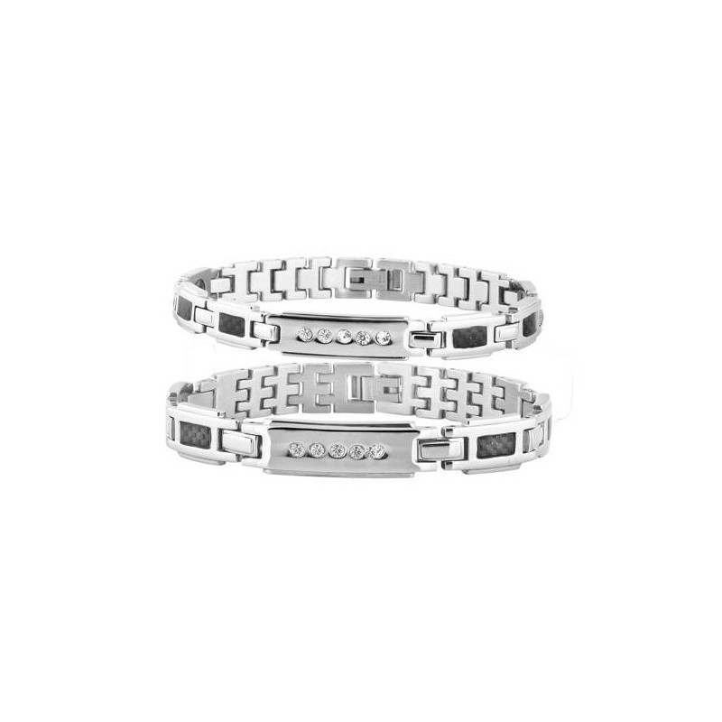 Stable Quality Titanium Lodestone Bracelet For Lovers Stable Quality Titanium Lodestone Bracelet For Lovers