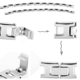 The Queen Of Quality Health Titanium Lodestone Bracelet For Lovers With Diamond