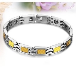 High Quality Antifatigue Titanium Bracelet For Lovers