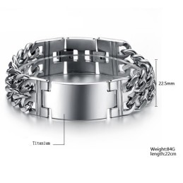 Easy To Use Titanium Bracelet