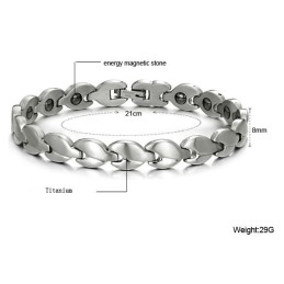 Wide Varieties Antifatigue Titanium Bracelet
