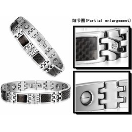 World-Wide Renown Titanium Lodestone Bracelet
