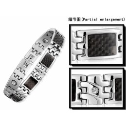 World-Wide Renown Titanium Lodestone Bracelet