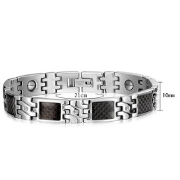 World-Wide Renown Titanium Lodestone Bracelet
