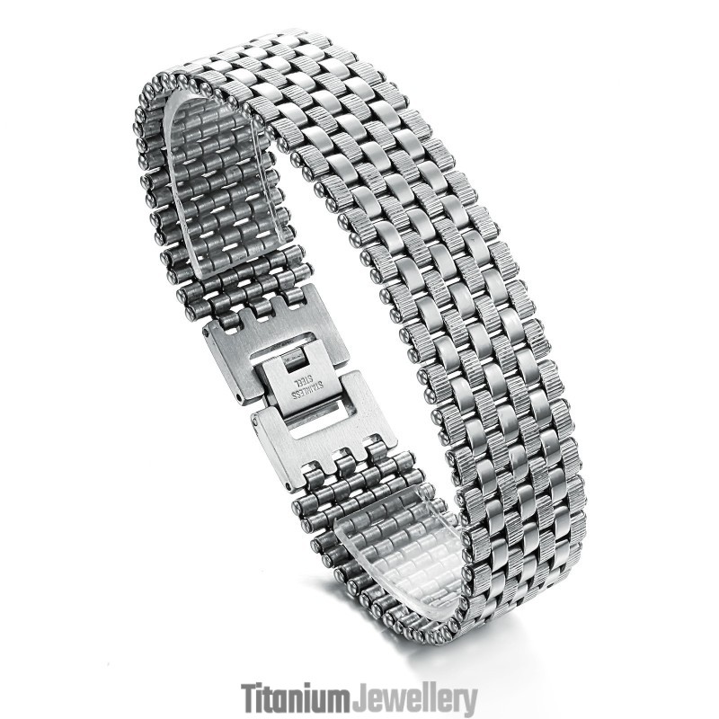 High Quality Male Concise Titanium Bracelet High Quality Male Concise Titanium Bracelet