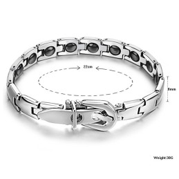 Dependable Performance Health Titanium Lodestone Bracelet