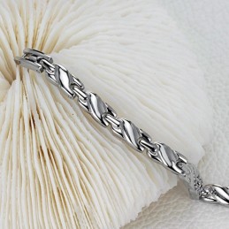 Easy To Use Female Health Titanium Lodestone Bracelet