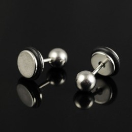 Mens Titanium Earrings