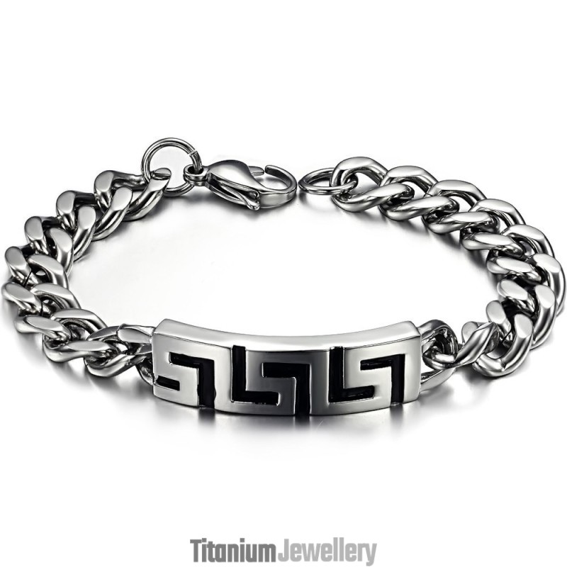 The Queen Of Quality Male Great Wall Titanium Bracelet