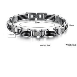 Reliable Quality Male Titanium Bracelet
