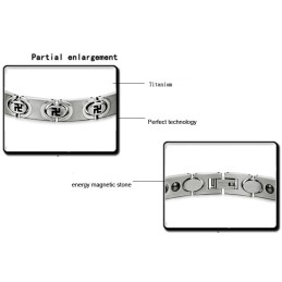 High Quality Male Titanium Bracelet