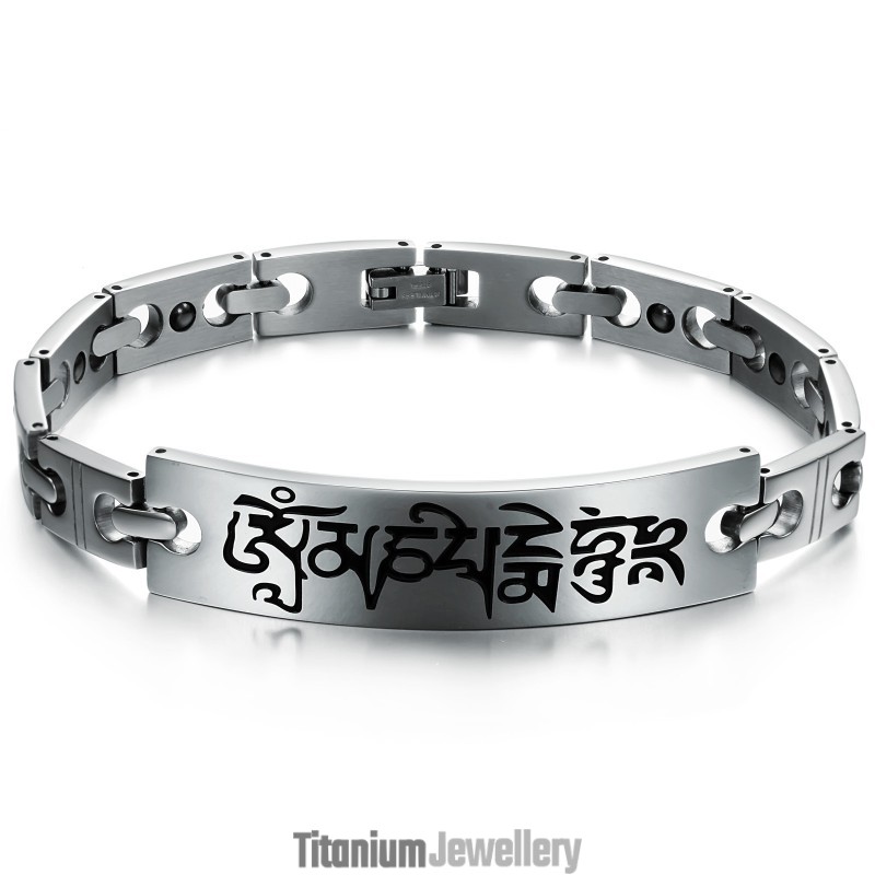 The Queen Of Quality Male Health Titanium Lodestone Bracelet The Queen Of Quality Male Health Titanium Lodestone Bracelet