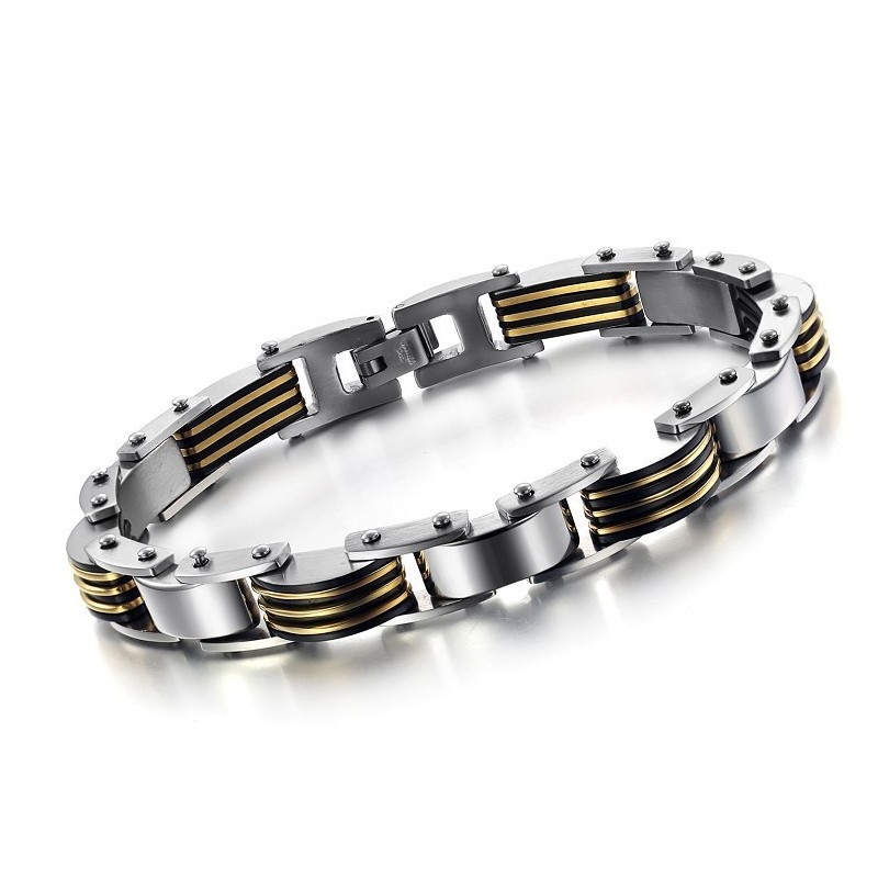 Easy To Use Male Titanium Bracelet