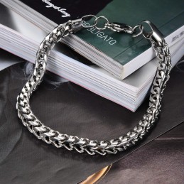 Quality And Quantity Assured Male Classic Titanium Bracelet