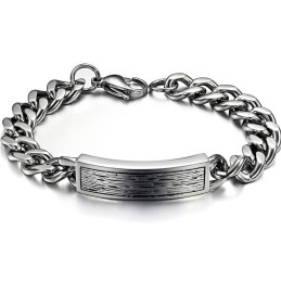 To Enjoy High Reputation At Home And Abroad Male Titanium Bracelet
