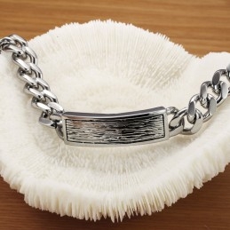 To Enjoy High Reputation At Home And Abroad Male Titanium Bracelet