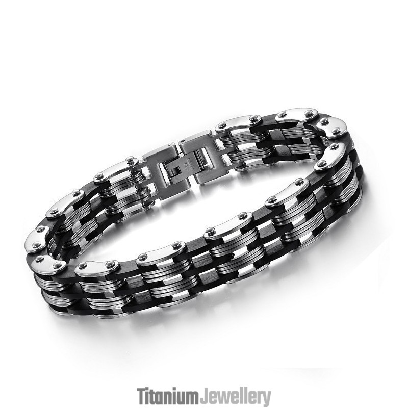 Dependable Performance Male Classic Titanium Bracelet Dependable Performance Male Classic Titanium Bracelet
