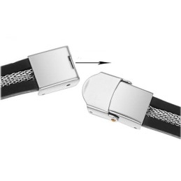 Superior Quality Male Titanium Silicone Bangle