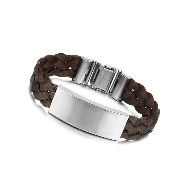 The Queen Of Quality Brown Titanium Bangle
