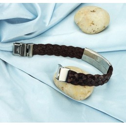 The Queen Of Quality Brown Titanium Bangle